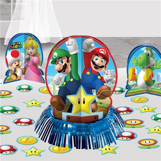 Actual product image Amscan Centre de table - Super Mario (3pcs) (23 pcs.)