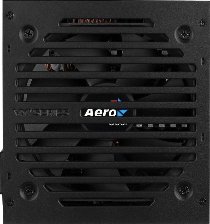Actual product image AeroCool VX Plus Stealth 500 500W black power supply (500 W)