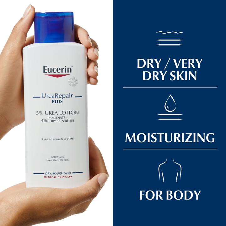 Actual product image Eucerin UreaRepair PLUS Lotion 5% Urea (Body lotion, 320 ml)