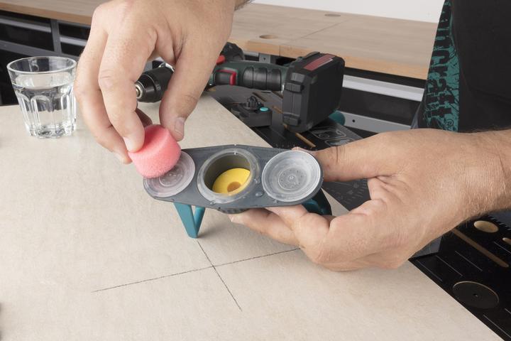 Actual product image wolfcraft 1 guide for diamond hole saws ø5-10mm (10 millimetres)