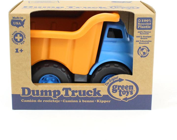 Actual product image Green Toys Dump Truck Blue/ Orange