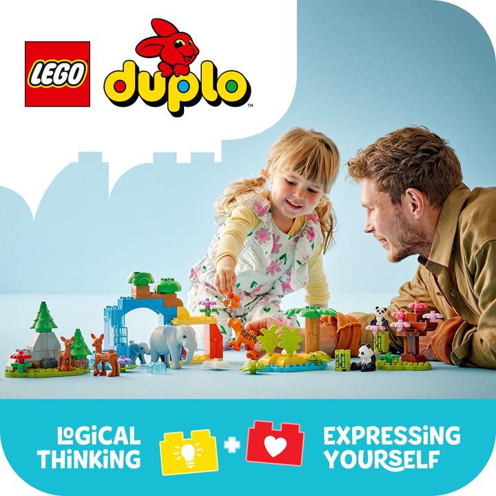 Image du produit LEGO Wildtier-Familien 3-in-1-Set (10446)