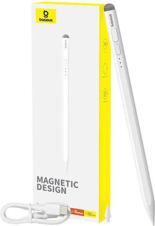 Produktbild Baseus Stylus Smooth Writing Series with LED indicators active/passive version (White)