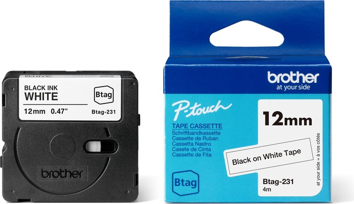 Produktbild Brother Btag (1.20 cm, Weiss)