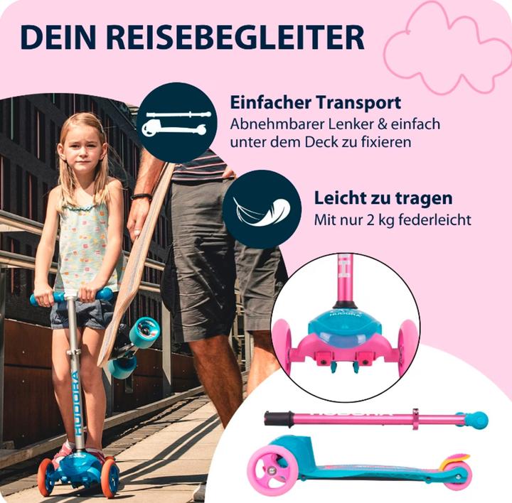 Productafbeelding Hudora Flitzkids Step Skate Wonders