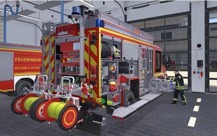 Produktbild Aerosoft Notruf 112 - Die Feuerwehr Simulation (PC, DE)