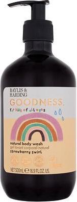 Baylis & Harding Goodness Kids Natural Body Wash Strawberry Swirl (500 ml)