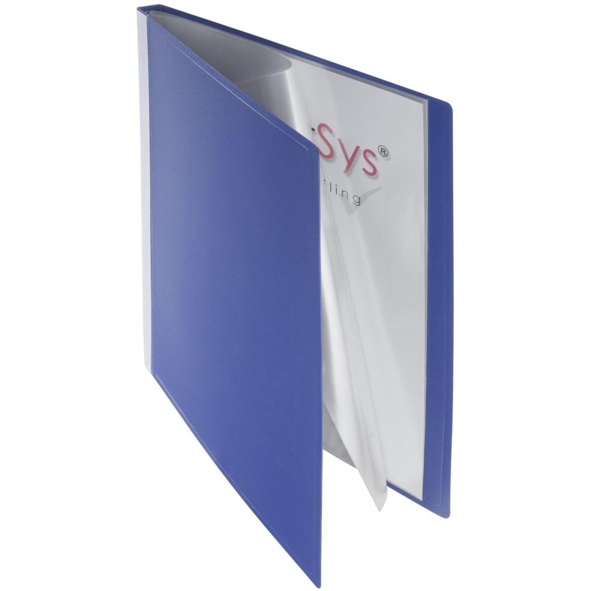 Foldersys, Mappe, Sichtbuch DIN A4, 20 Hüllen blau (A4, 1 x)