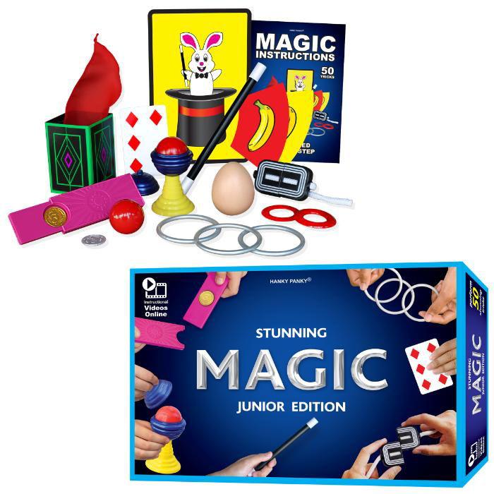 Actual product image Hanky Panky Stunning Magic - Junior Edition 50 tricks (29038)