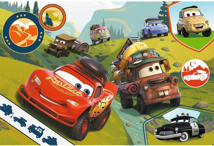 Productafbeelding Trefl Puzzel 24el Maxi Fun Cars 14352 (24 onderdelen)