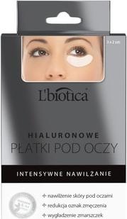 Produktbild L´Biotica L'Biotica Hyaluronic Intensely Moisturizing Eye Pads 6Pcs. (Patches, 150 ml)
