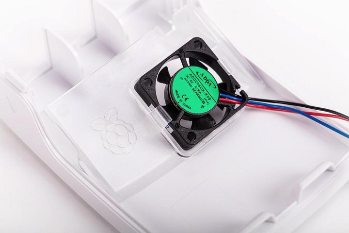 Actual product image Raspberry Pi Fan for official case 4 + Heatsink