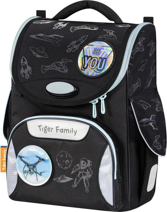 Tiger Family School backpack TGNQ-107A(1), black, 31x19x35 cm