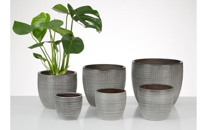 Produktbild Scheurich Blumentopf Grau Ø 18.8 cm (18.80 x 16.90 cm)