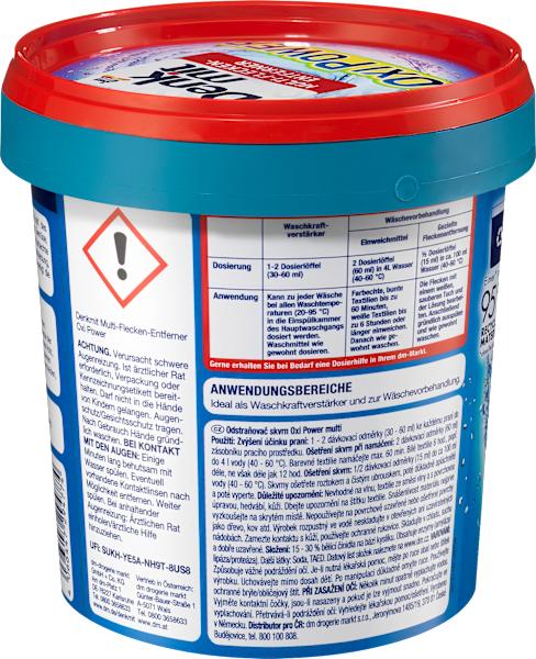Immagine prodotto dm Denkmit Smacchiatore Oxi Power (Detersivo in polvere)