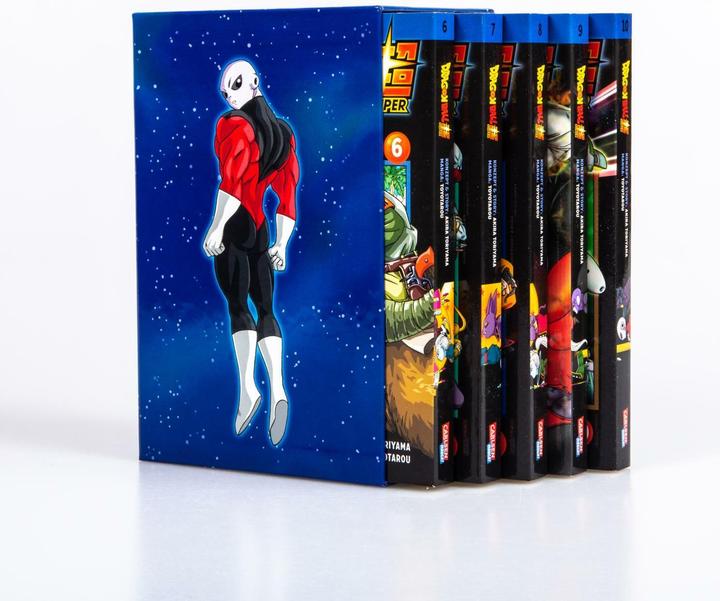 Image du produit Dragon Ball Super Bände 6-10 im Sammelschuber mit Extra (Allemand, Akira Toriyama (Histoire originale), 2020)