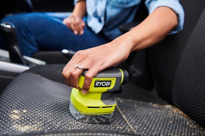 Image du produit Ryobi Mini aspirateur RDV4-0 4V (vert/noir, sans batterie ni chargeur)