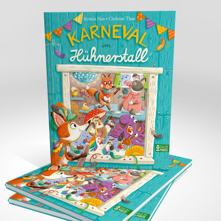 Produktbild Karneval im Hühnerstall (Deutsch, Kerstin Hau, 2024)
