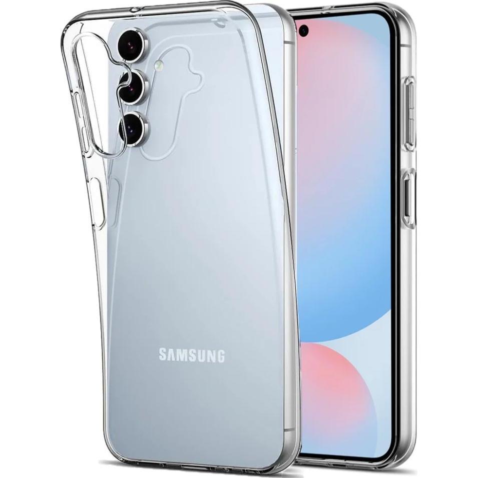 Screenguard FE Flexible TPU Clear Case (Samsung Galaxy S24 FE), Smartphone Hülle, Transparent
