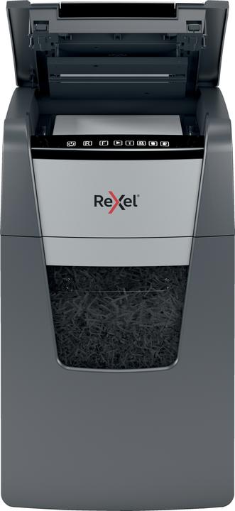 Productafbeelding Rexel Hakselaar Optimum AutoFeed+ 150X Deelsnede 4 x 28 mm 44 l Aantal vellen (max.): 150 Sic. (Gesneden deeltjes)