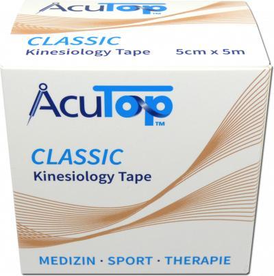 Actual product image AcuTop Classic Tape 5 cm x 5 m Beige (5 m)