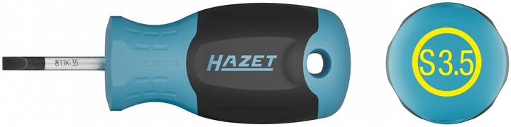 Image du produit HAZET Schraubendreher 811K-35 ∙ Profil à fente ∙ SW 0,6 x 3,5 mm (Escale)