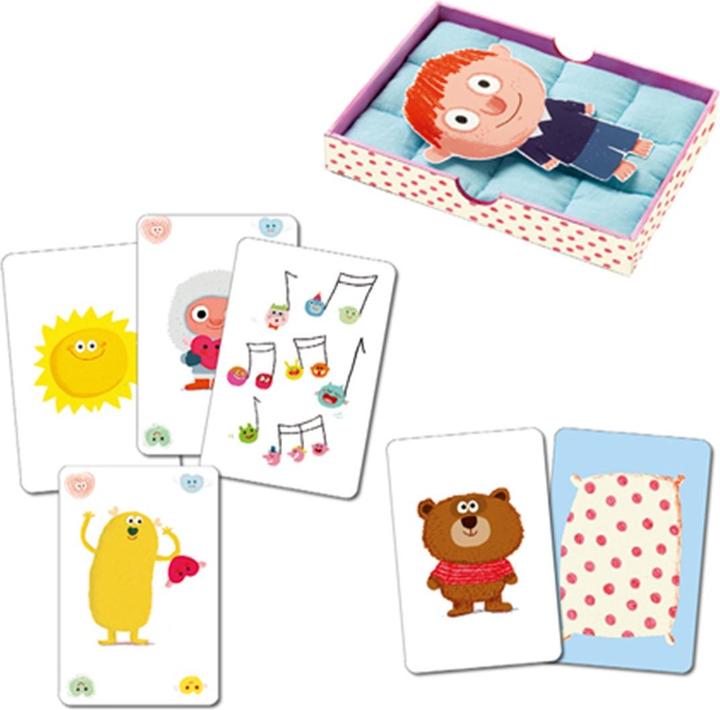 Actual product image Djeco Bisou Dodo card game (mult) (English, French, German, Italian, 2 Players)