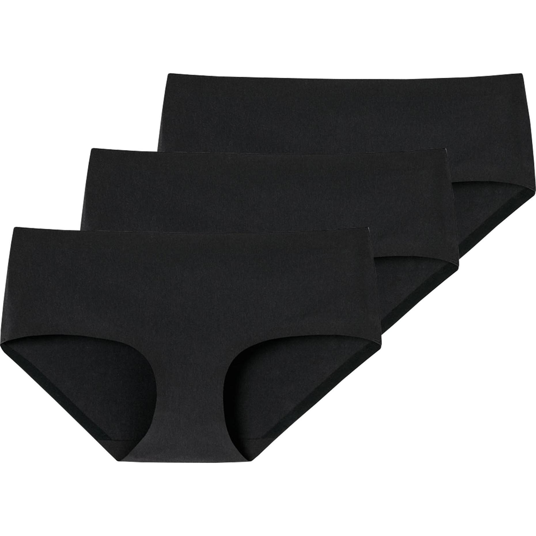 Schiesser, Damen, Unterhosen, Panty Casual, Weiss, (S, 3er Pack)