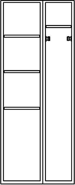 Produktbild Wolf Stahlspind, zerlegt (70 cm, 180 cm)