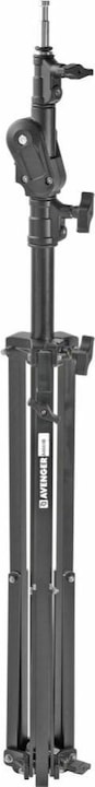 Produktbild Avenger Baby Steel Combi Boom Stativ, Alu, mit Nivellierbein und Sandsack, schwarz (413.21 cm, 10 kg)