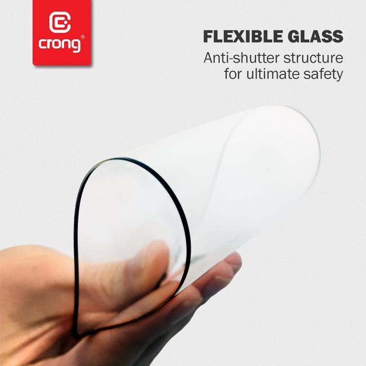Produktbild Crong 7D Nano Flexible Glass Full Coverage Hybrid Screen Protector 9H Samsung Galaxy S21 (Samsung Galaxy S21)