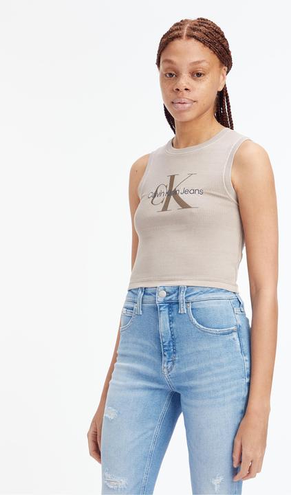 Image du produit Calvin Klein Jeans Mineral Dye Rib Crop Top - 123169 (L)