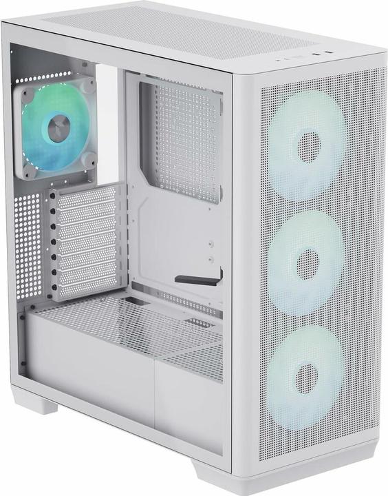 Produktbild AeroCool Geh Midi APNX C1 MicroATX/ATX/MiniITX o.N. (white) (ATX, mATX, Mini-ITX)