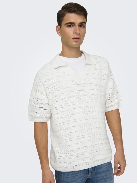 Immagine prodotto Only & Sons Onsgrayson Ds 5 Chochet Polo Knit (M)