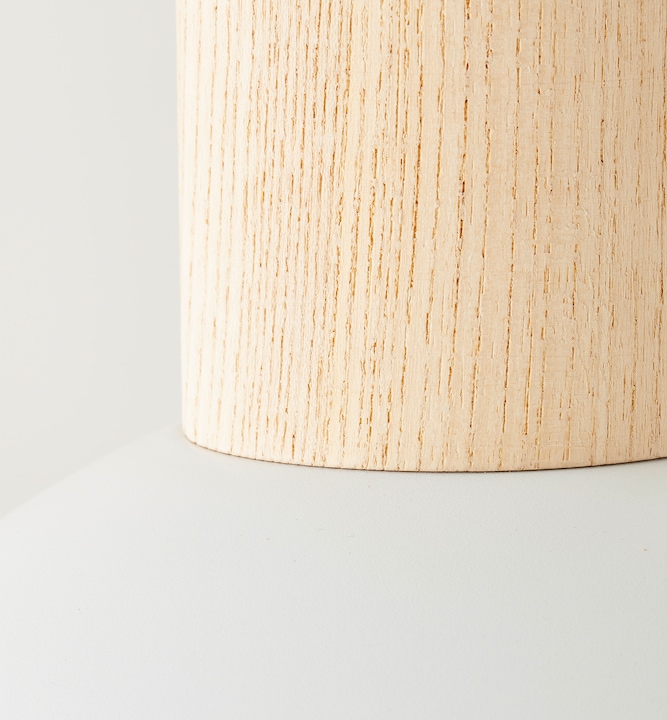 Immagine prodotto Brilliant Lampada a sospensione Daintree 34cm bianco/natura Dimensione: 120x34 (E27)