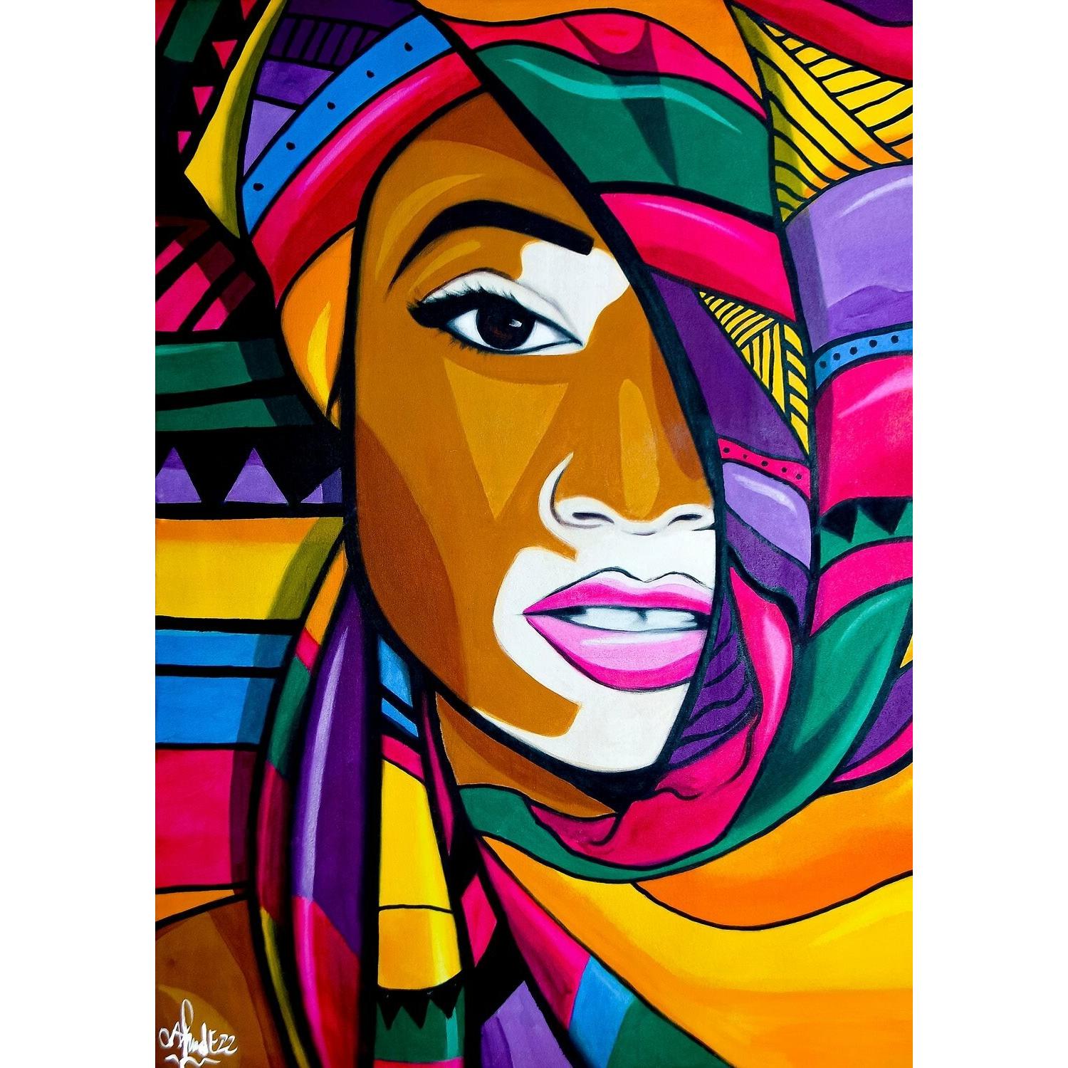 Thumbnail - Enjoy Puzzle ENJOY-1862 - African Beauty, Puzzle, 1000 Teile (1000 Teile)