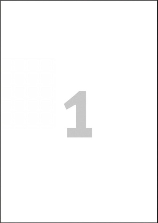 Actual product image Avery Universal labels