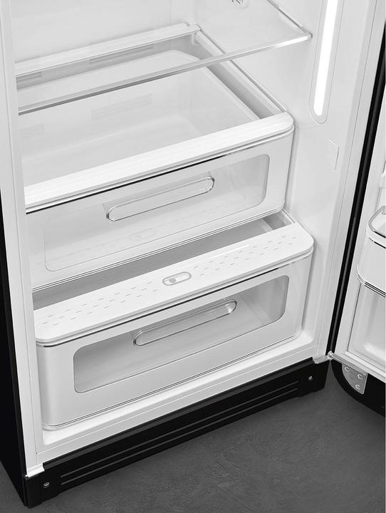Produktbild Smeg FAB28RBL6 Kühlschrank Rechtsanschlag Schwarz 50's Style (270 l)