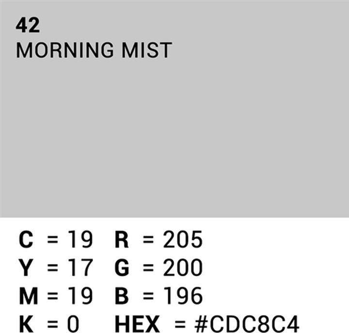 Image du produit Superior Achtergrond Rol Morning Mist (nr 42) 1.35m x 11m (135 cm)