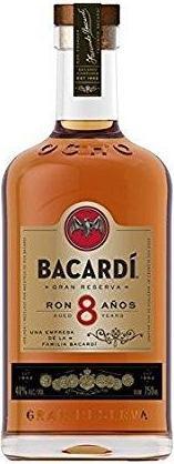 Immagine prodotto Bacardi Riserva 8 Años (1 x 70 cl)