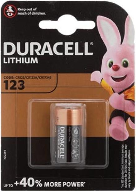 Produktbild Duracell Ultra Foto (1 Stk., CR123A, 1400 mAh)
