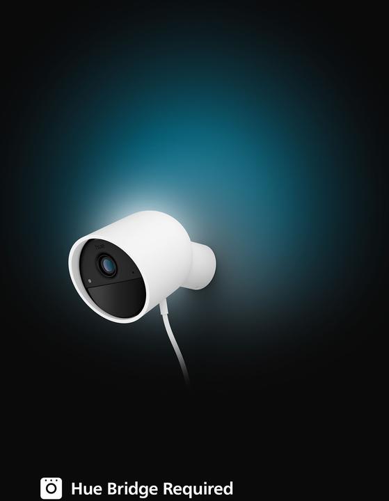 Actual product image Philips Hue Secure Wired Camera (1920 x 1080 Pixels)