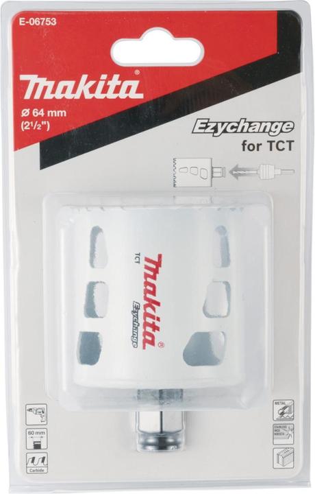 Produktbild Makita EZYCHANGE TCT-Lochsäge 64mm (64 mm)