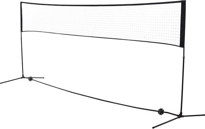 Actual product image Swisshandel24 Badminton net Volleyball and tennis net Portable 2 heights 94/158cm Carrying bag PE 400 x 60 cm