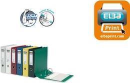 Actual product image Elba Folder rado plast, spine width: 80 mm, grey DIN A4, PVC cover outside/inside, with replaceable (A4, 80 mm, 1 Piece)