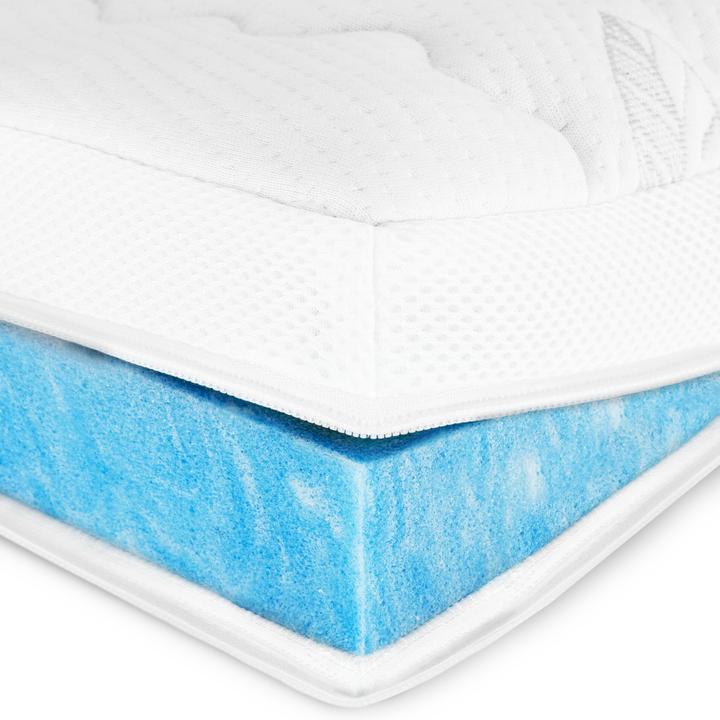 Image du produit AM Qualitätsmatratzen Kühlender Matratzentopper für den Sommer (150 x 200 cm)