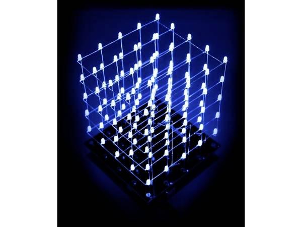 Actual product image Whadda 3D LED Cube 5 x 5 x 5 ( LED)