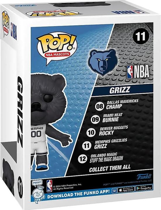 Actual product image Funko NBA Memphis Grizz