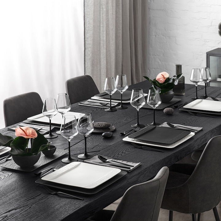 Produktbild Villeroy & Boch Servierplatte quadratisch/Gourmetteller Manufacture Rock