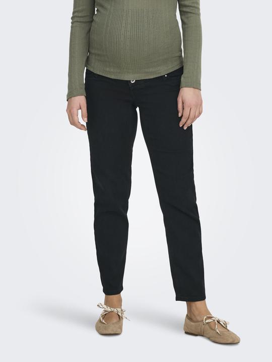Produktbild Only Maternity OLMCATWALK Hohe Taille Verjüngter Slim Fit Jeans Mom Jeans (32)
